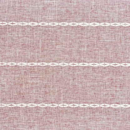 ZeeMart Farmhouse Braided Striped Table Runner, Rustic Pink Table Runners 60 - Image 6