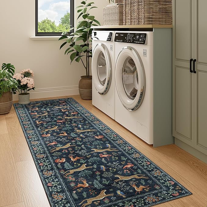 DUKINO Runner Rug, 2x7 Washable Kitchen Rugs - Image 4