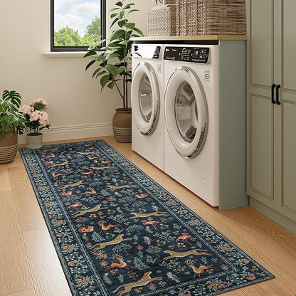DUKINO Runner Rug, 2x7 Washable Kitchen Rugs - Image 4