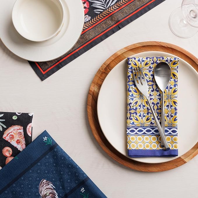 Maison d' Hermine Cloth Napkins Set of 4 100% Cotton Soft & Durable Everyday - Image 9