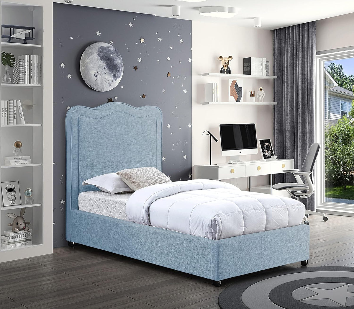 meridian furniture felixskyblu-t felix collection modern | contemporary shown in use