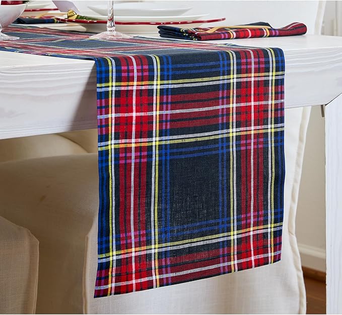 Solino Home Linen Table Runner 36 Inches - Image 2