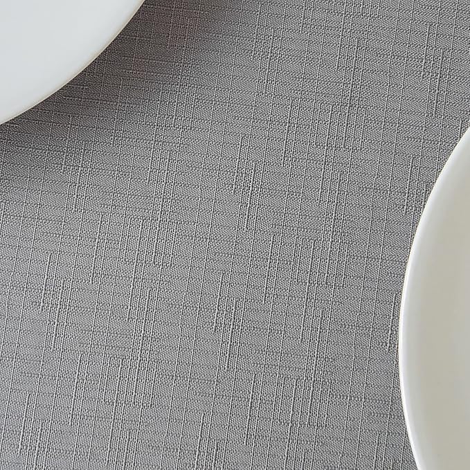 maxmill Rectangle Slubby Textured Tablecloth Waterproof Spillproof Wrinkle Free - Image 9