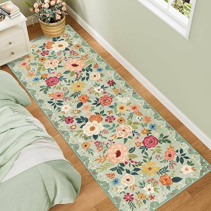 DUKINO 2.6x8 Kitchen Runner Rug - Image 2