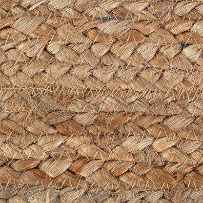 Ramanta Home Jute Braided Natural Burlap Runner 13x36 Inches, Reversible Boho - Image 4