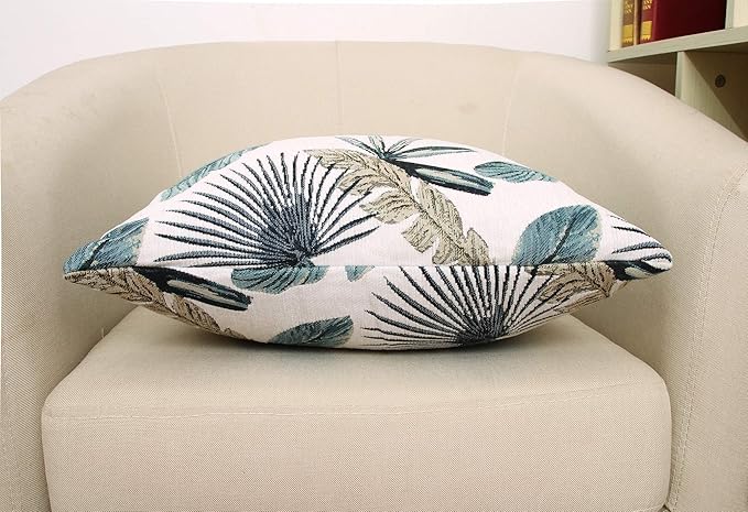 Yeiotsy Party Decoration, Tropical Leaf Throw Pillow Cover - Image 3