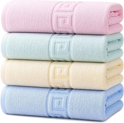 100% cotton bath towels,4 pack,30" x 60" inches, main product view