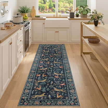 DUKINO Runner Rug, 2x7 Washable Kitchen Rugs by DUKINO