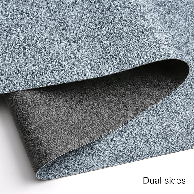Table Runners 94 Inches Long, Dual-Sided Faux Leather Farmhouse Table Runner - Image 2
