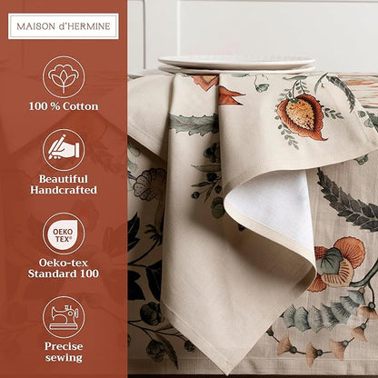 Maison d' Hermine Cloth Napkins Set of 4 100% Cotton - Image 2