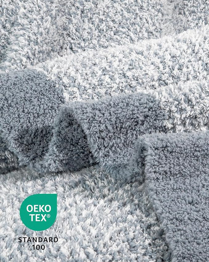 Super Soft Throw Blanket 60 x 80 Inches, Half-Side Plush Fuzzy Blanket - Image 4