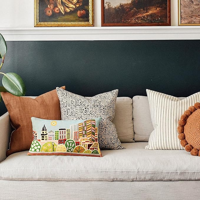 Boston Pillow Cover | Karla Gerard Kennedy Greenway | Boston City Pillowcase | - Image 2
