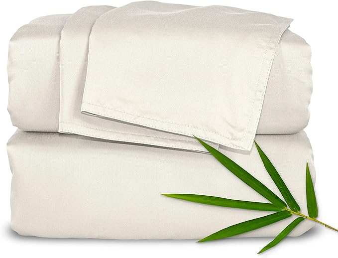 Pure Bamboo Split King Sheets, Genuine 100% Organic Viscose Derived from Bamboo by PureBamboo