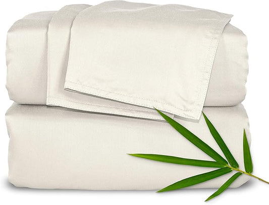 Pure Bamboo King Sheets, Genuine 100% Organic Viscose Derived from Bamboo Bed by PureBamboo