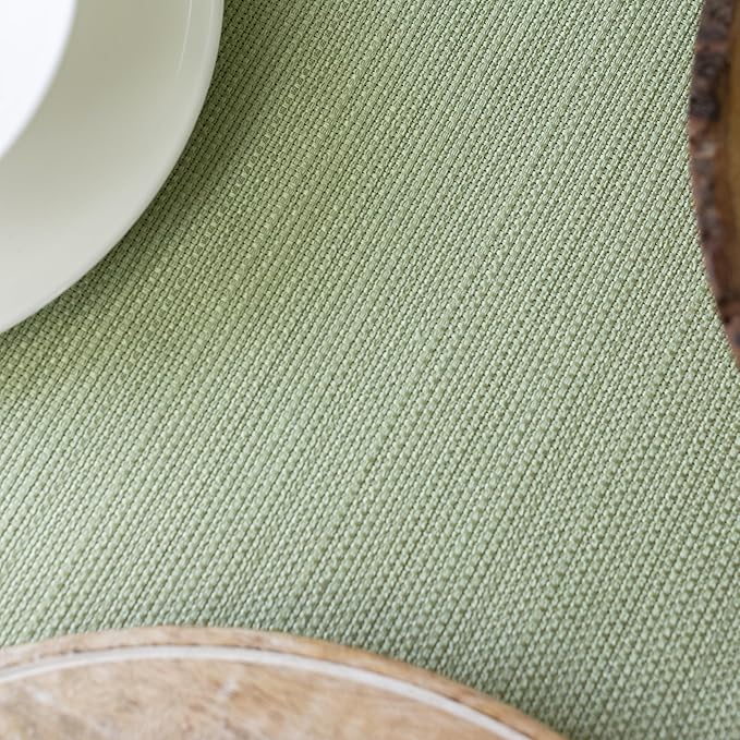 Benson Mills Cameron Textured Fabric Table Cloth, - Image 6