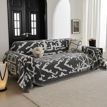 MYSKY HOME Boho Couch Cover Sofa Covers, Couch Covers by MYSKYHOME