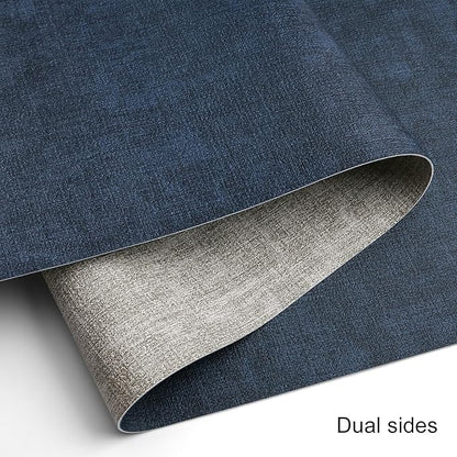 Table Runners 72 Inches Long, Dual-Sided Faux Leather Farmhouse Table Runner - Image 2