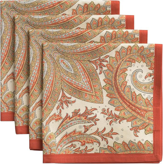 Maison d' Hermine Cloth Napkins Set of 4 100% Cotton Everyday Reusable Square by MaisondHermine