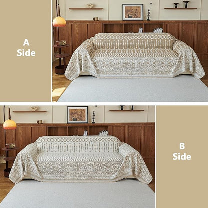 MEETSKY Boho Couch Cover Sofa Slipcover - Image 8