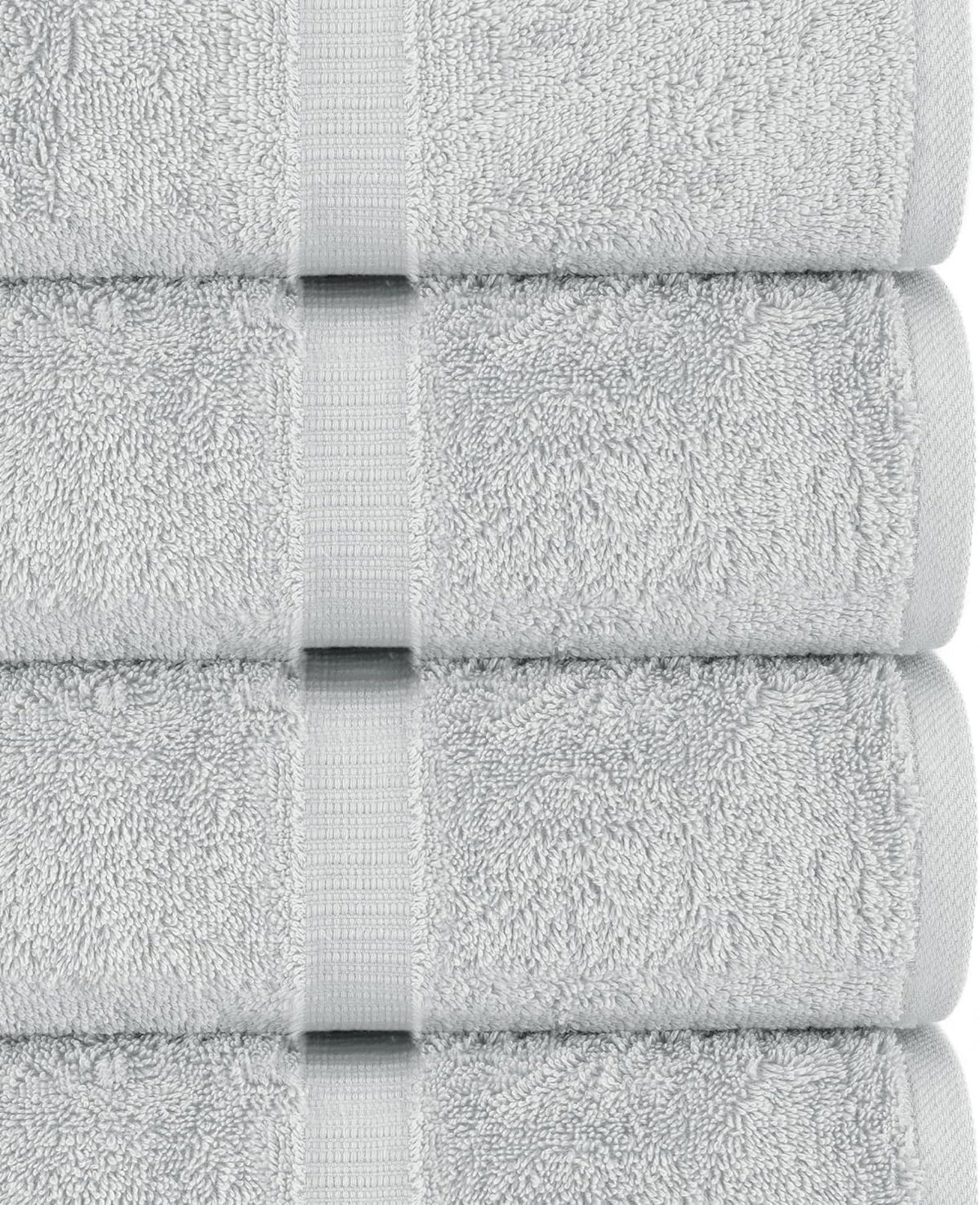 chakir turkish linens 100% cotton 6-piece towel set, side view