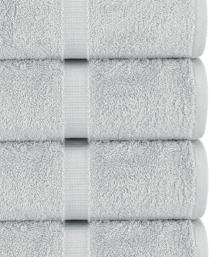 chakir turkish linens 100% cotton 6-piece towel set, side view