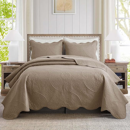 IR Imperial Rooms King Quilt Bedding Set Size + 2 Pillow Shams - Image 5