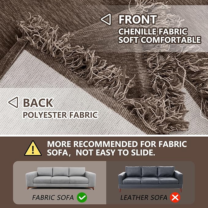 MEETSKY Oversized Couch Cover Sofa Covers Couch Covers - Image 8