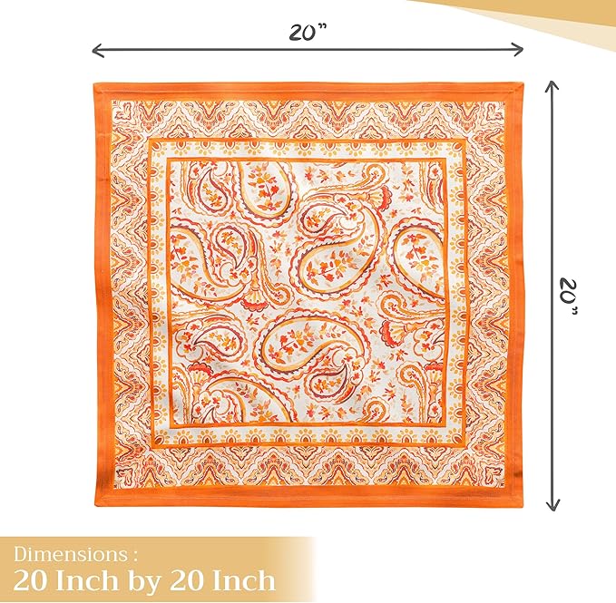 Maison d' Hermine Cloth Napkins Set of 4 100% Cotton - Image 4