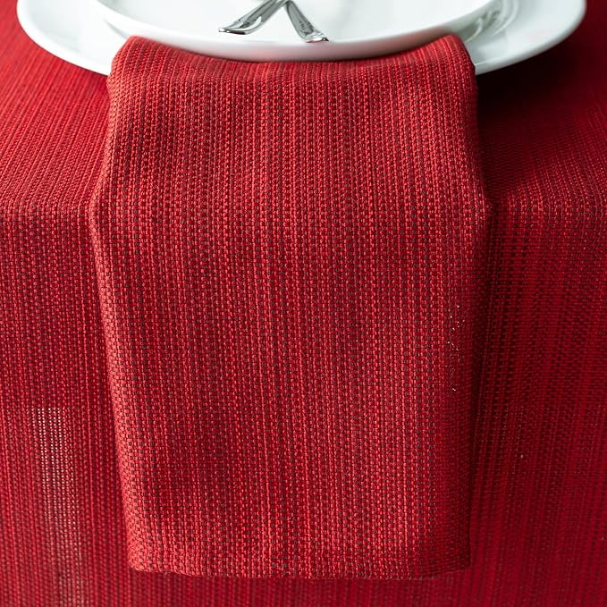 Benson Mills Cameron Textured Fabric Cloth Napkins, - Image 2