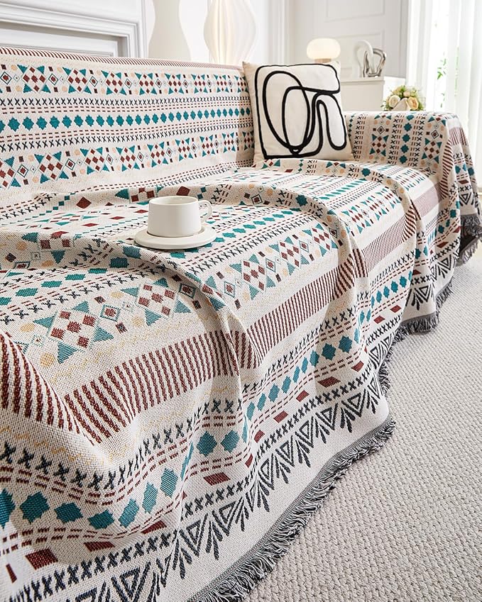 AIVIA Couch Cover Sheet Blanket, Oversized Covers - Image 8