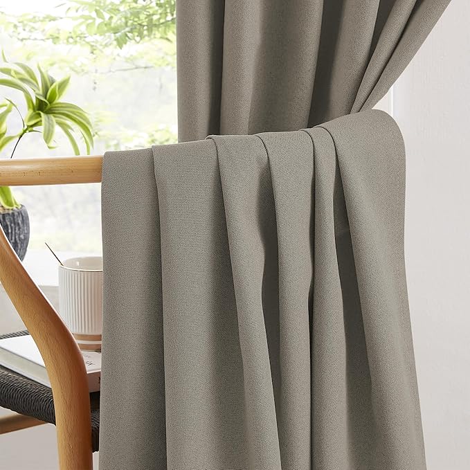 KEQIAOSUOCAI Extra Long Blackout Curtains 132 Inches Long 11 ft - Image 5