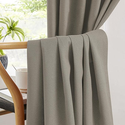 KEQIAOSUOCAI Extra Long Blackout Curtains 132 Inches Long 11 ft - Image 5