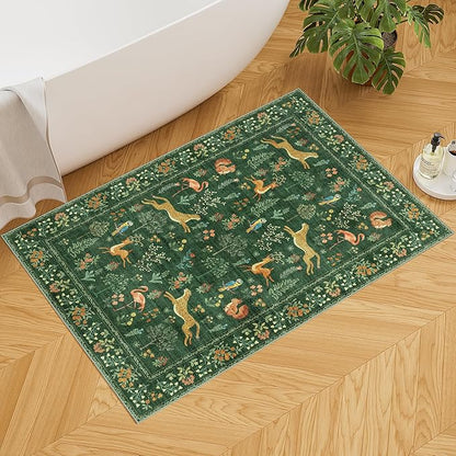 DUKINO 2x3 Rug, Washable Animal Rugs - Image 4