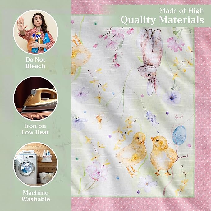 Maison d' Hermine Cloth Napkins Set of 4 100% Cotton Everyday Reusable Square - Image 3