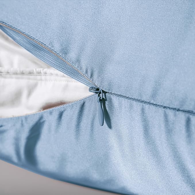 Mulberry Silk Pillowcase for Hair and Skin, Cooling Silk Pillow Case - Image 3