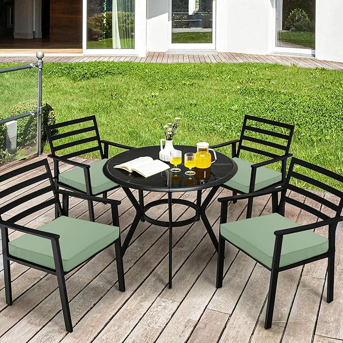 Outdoor Chair Cushions 16 x 17 Inch, Waterproof Patio Chair Cushions - Image 6