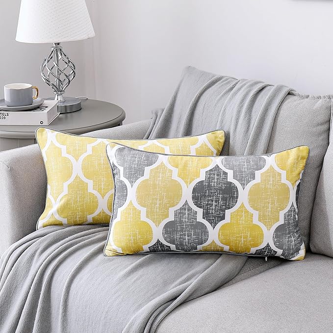 Beauoop Decorative Chenille Throw Pillow Covers by Beauoop