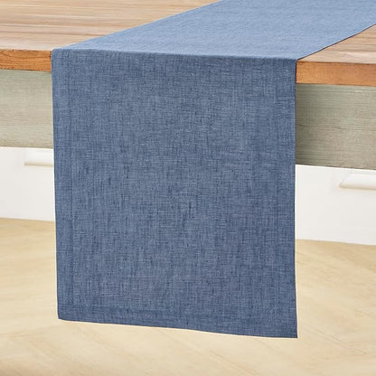 Solino Home Linen Table Runner 120 Inches Long by SolinoHome