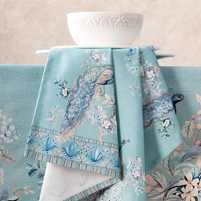 Maison d' Hermine Napkin 100% Combed Cotton Premium Set of 4 Decorative - Image 5