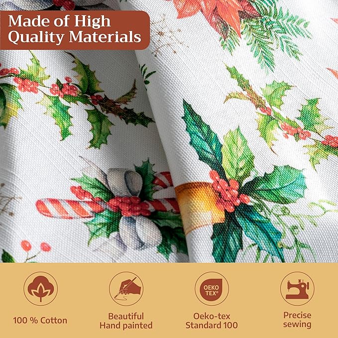 Maison d' Hermine Cloth Napkins Set of 4 100% Cotton - Image 3