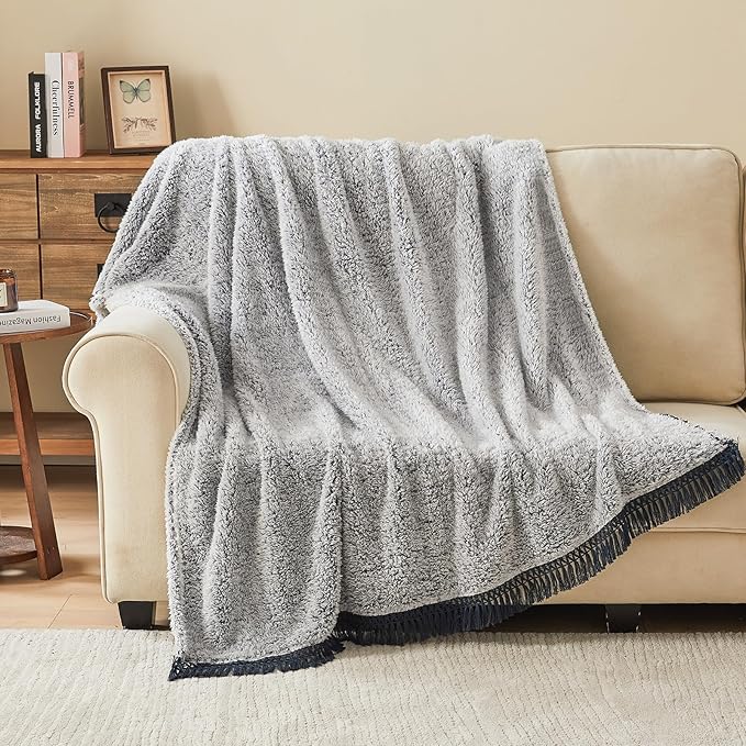 EMME Soft Sherpa Fleece Blanket - Image 5