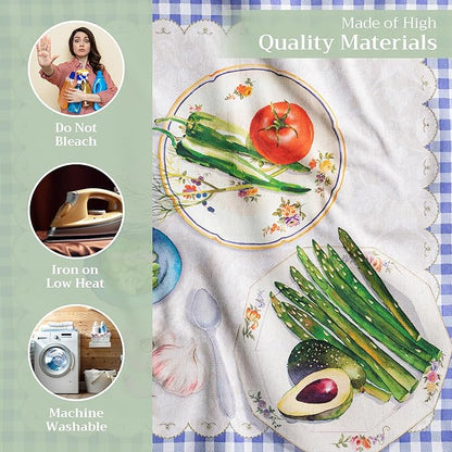 Maison d' Hermine Cloth Napkins Set of 4 100% Cotton Everyday Reusable Square - Image 3