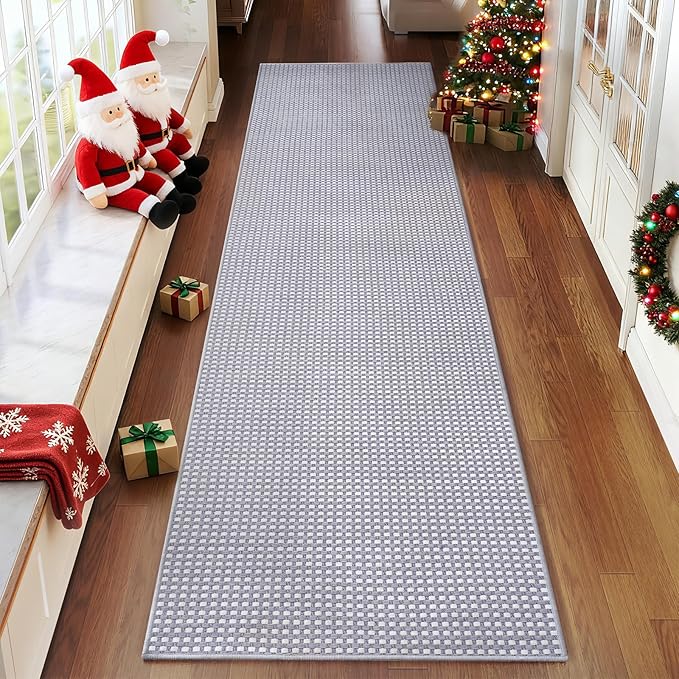 Boho 2x8 ft Runners for Hallways Extra Long Woven Washable Kitchen Runner Mat by YDKGL