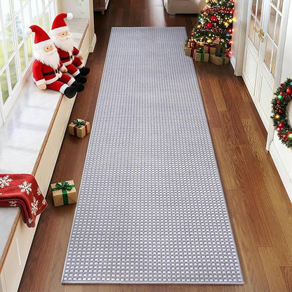 Boho 2x8 ft Runners for Hallways Extra Long Woven Washable Kitchen Runner Mat by YDKGL