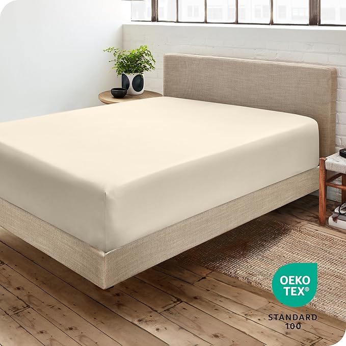 Bare Home Fitted Bottom Sheet Twin XL Size - Image 4