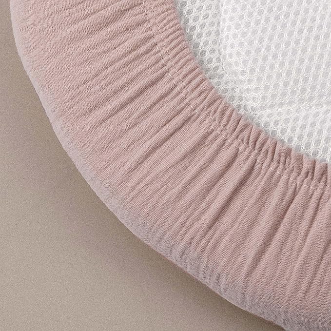 Muslin Bassinet Fitted Sheets, 2 Pack - Image 5