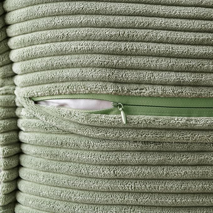 MIULEE Decorative Euro Sham Throw Pillow Covers - Image 7