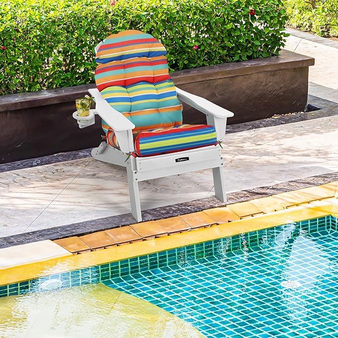FUNBERRY Adirondack Chair Cushions Set of 2, Thicken Comfy Cushions - Image 7