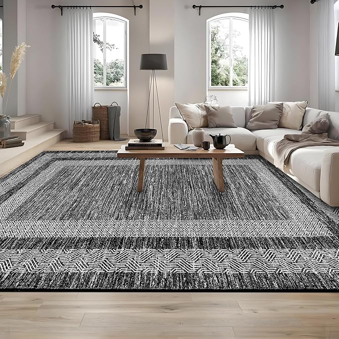 GarveeHome Extra Large Area Rug 10x13 Modern Geometric Rug - Image 8
