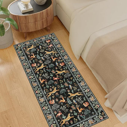 DUKINO 2x5 Rug for Hallway, Washable Kitchen Runner Rug - Image 3
